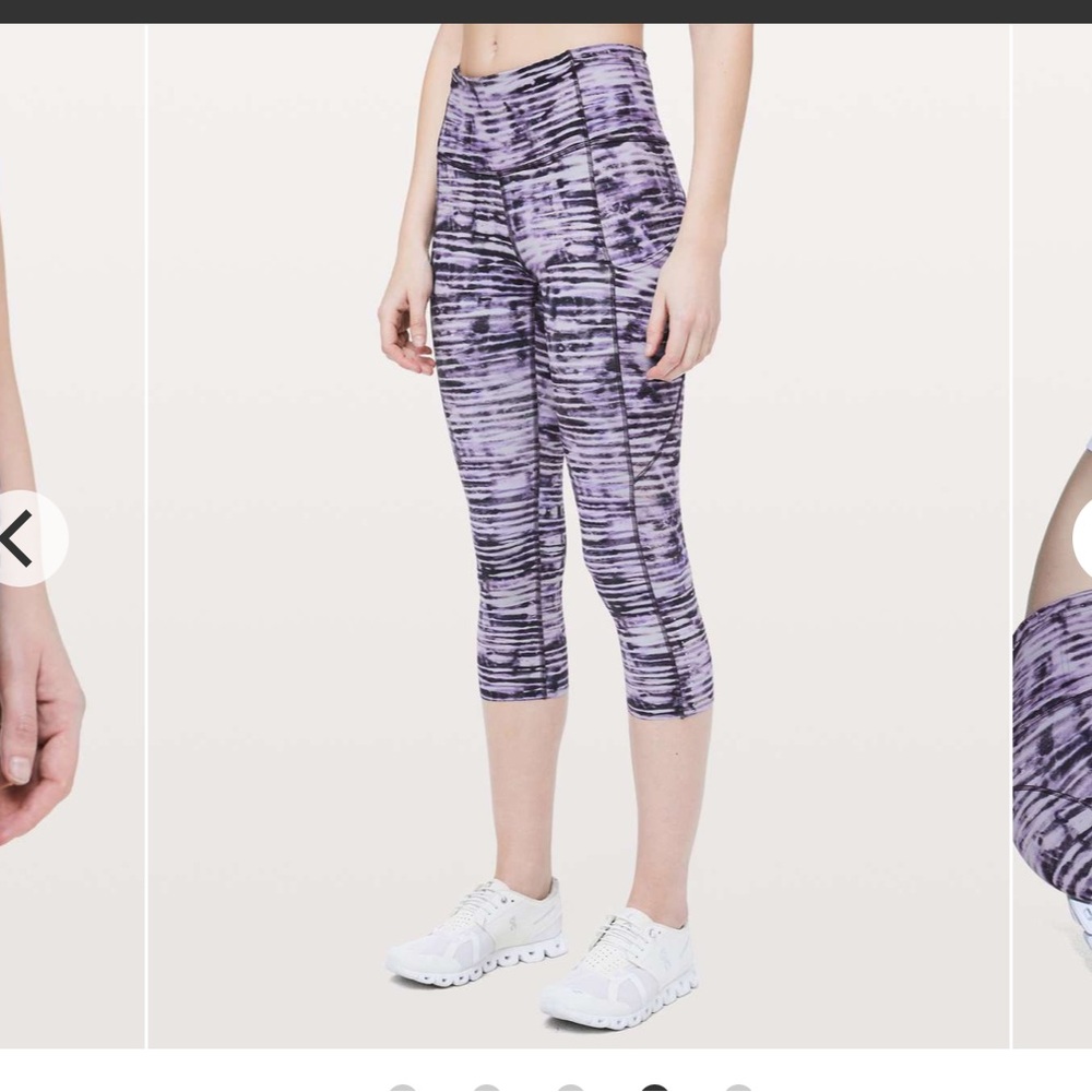 Lululemon Fast & Free Crop II *Nulux 19"
New Horizon Multi